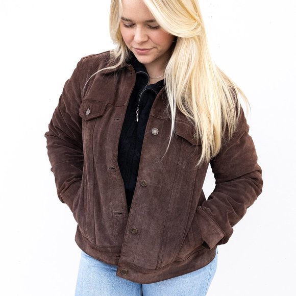 Vintage Brown Leather Jacket - Picture 6 of 7